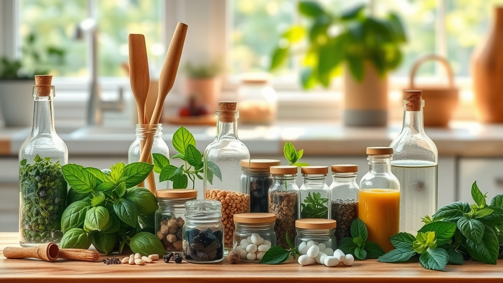 Natural ingredients like herbs and supplements in Claritox Pro Vertigo for safe ear health support