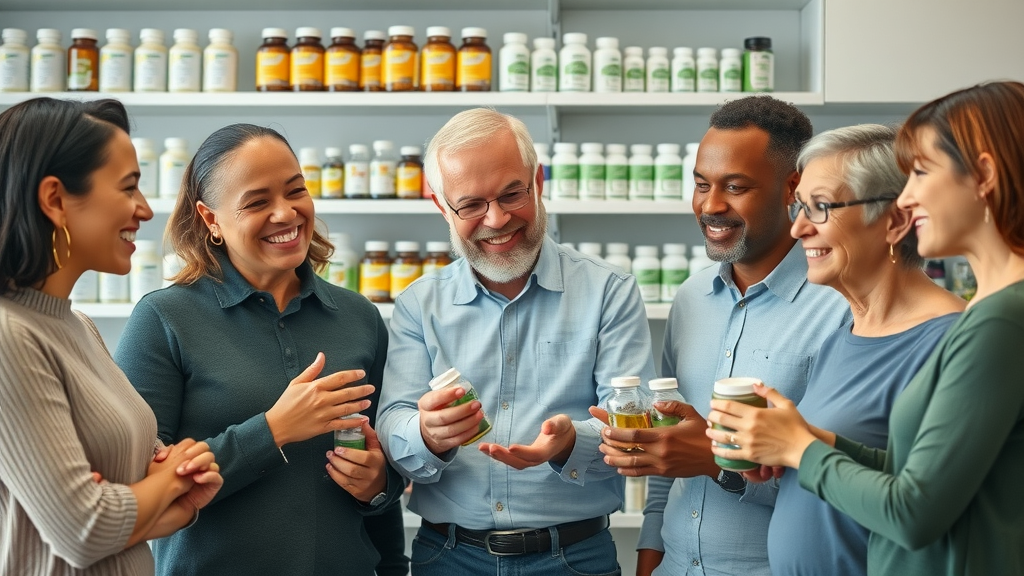 Group discussing and comparing Claritox Pro Vertigo and other vertigo relief supplements